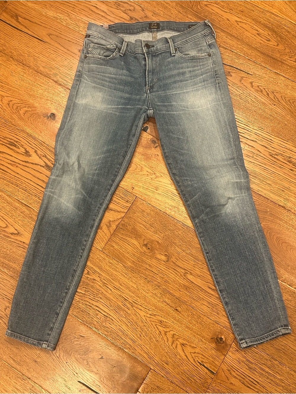 Citizens of Humanity Womens Avedon Ankle Skinny Jeans Blue 28 Mid Rise 5 Pocket